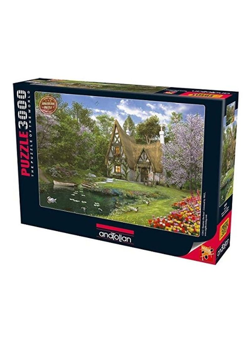 3000-Piece Lake House Puzzle Set