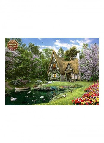 3000-Piece Lake House Puzzle Set