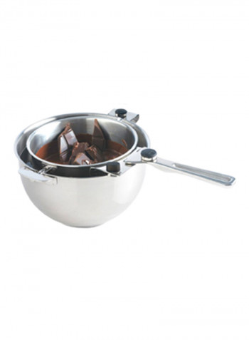 Balancia Bain-Marie Set Black/Silver Standard