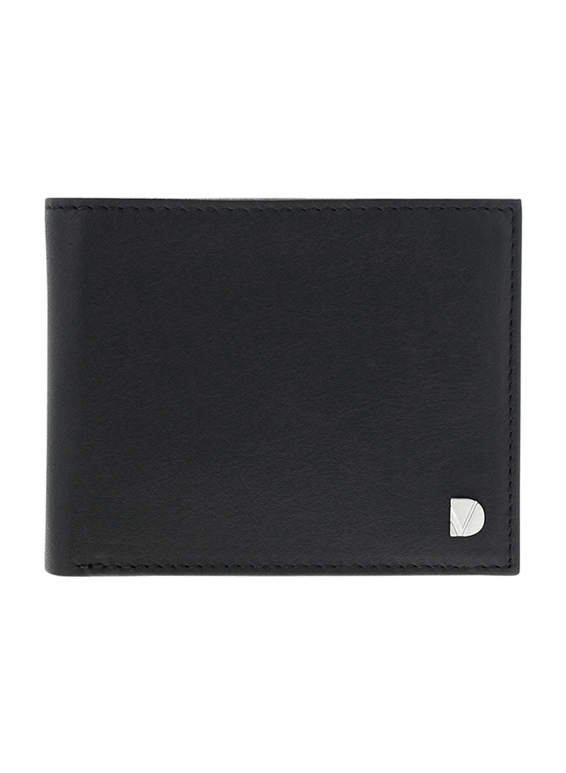 Bifold Leather Wallet Black