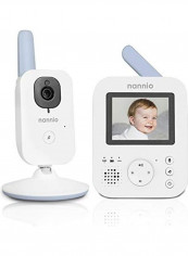 Portable Hero 2 Baby Video Security Monitor with Camera and Audio Set