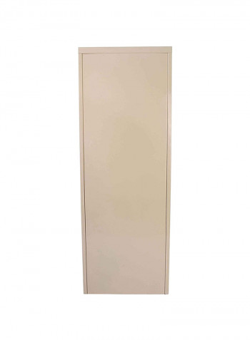 4-Drawer Steel Filling Cabinet Beige