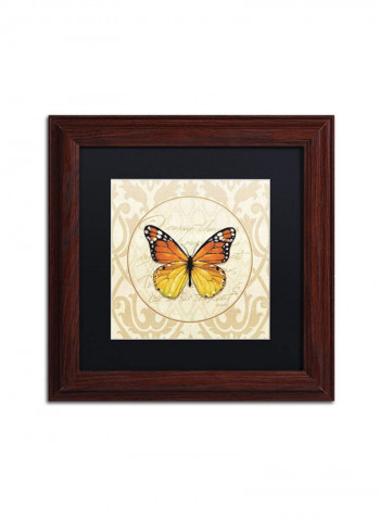 End Of Summer IV Wooden Framed Wall Art Multicolour 11 x 11inch