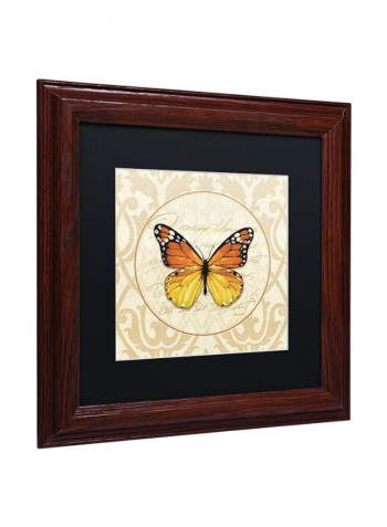 End Of Summer IV Wooden Framed Wall Art Multicolour 11 x 11inch