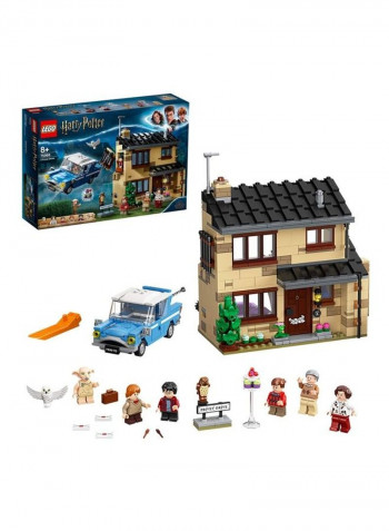 Harry Potter 4 Privet Drive Building Set 38 x 26 x 9cm