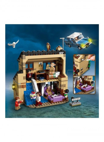 Harry Potter 4 Privet Drive Building Set 38 x 26 x 9cm