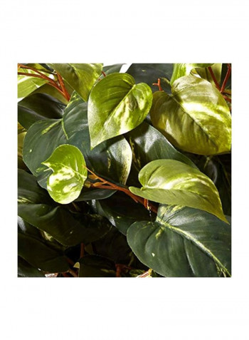 Pothos With Vase Artificial Plant Green/Brown