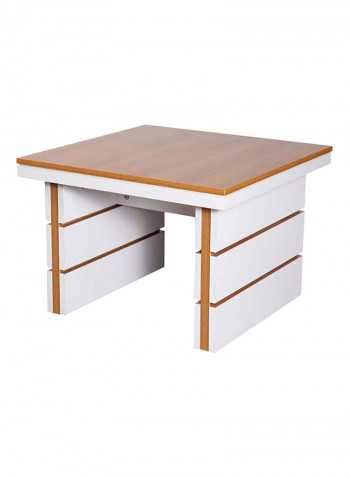 Zelda Coffee Table Brown/White