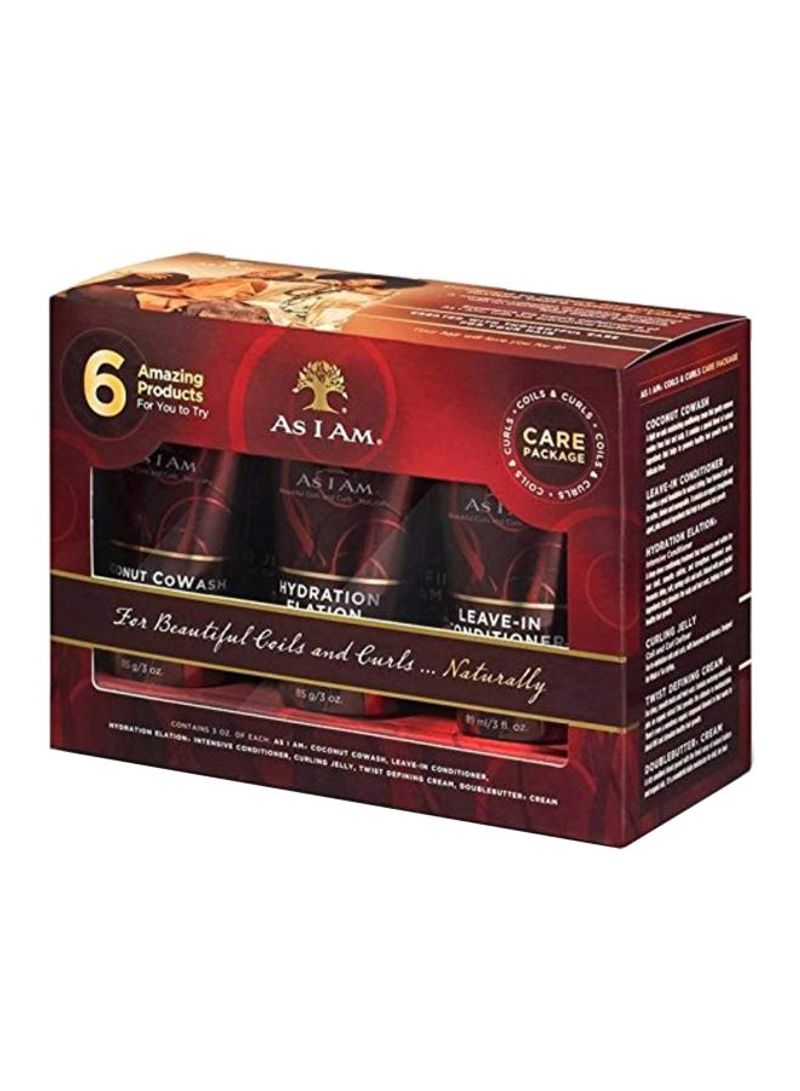 6-Piece Coils And Curls Care 3ounce