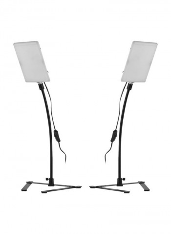 LED Video Light Kit Black