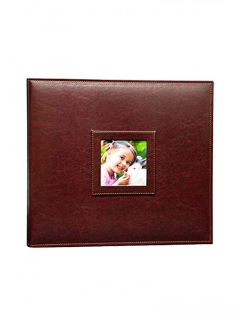 3-Ring Photo And Scrapbook Album Mahogany 12x12inch