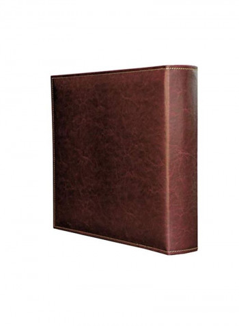 3-Ring Photo And Scrapbook Album Mahogany 12x12inch