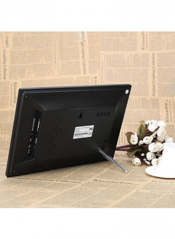 Pack Of 3 LCD Digital Photo Frame With Remote And US Plug 27.5x2.5x18.5cm Grey