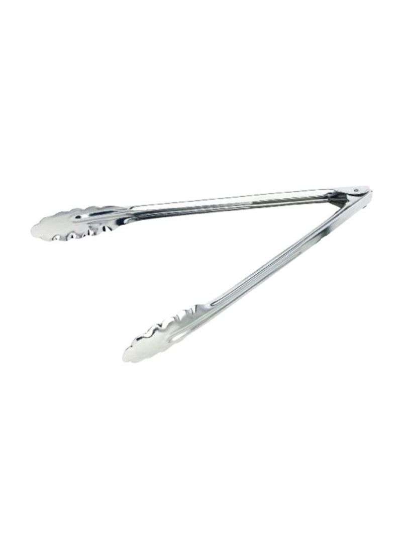 Stainless Steel Tong Silver 9.5inch