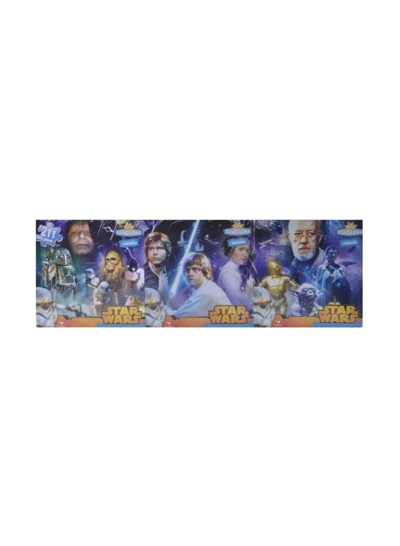 211-Piece Star Wars Panoramic Jigsaw Puzzle