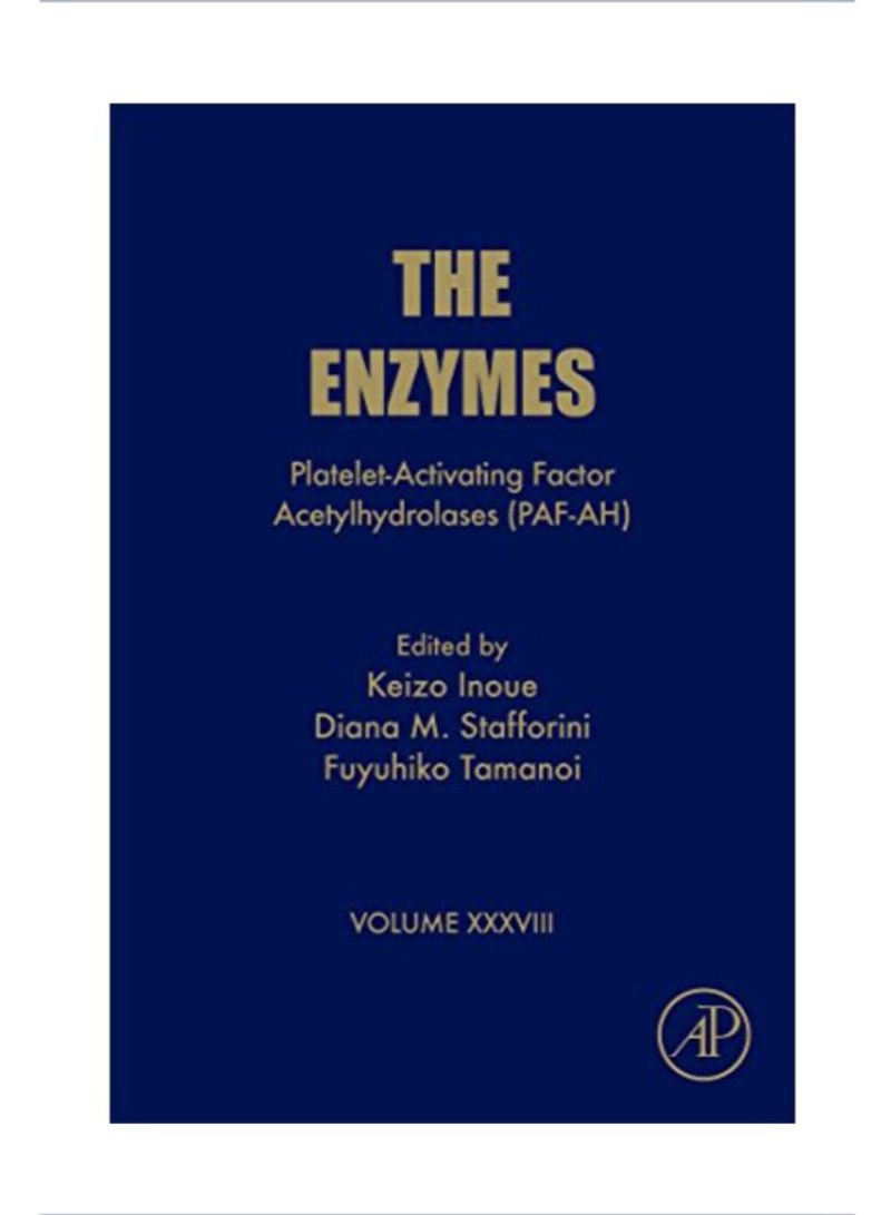 The Enzymes Platelet-Activating Factor Acetylhydrolases (Paf-Ah) Hardcover 1