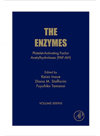 The Enzymes Platelet-Activating Factor Acetylhydrolases (Paf-Ah) Hardcover 1