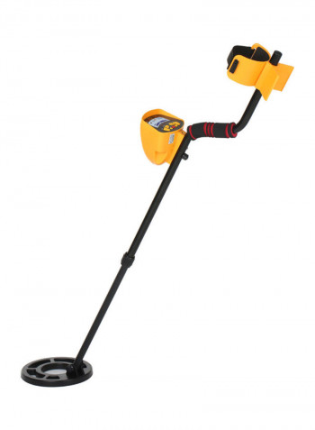 Waterproof Metal Detector With Shovel And Rake Yellow