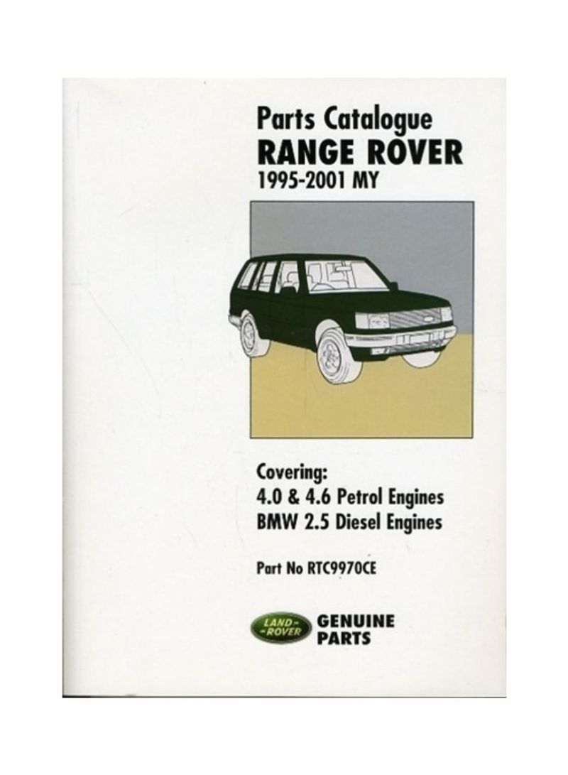 Range Rover Parts Catalogue 1995-2001 Paperback English