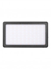 3200 mAh RGB Photography LED Light 12.7x7.4x2cm White/Black