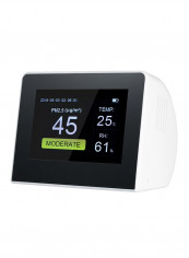 Multi-Functional Air Quality Tester Black/White 100 x 78 x 58millimeter