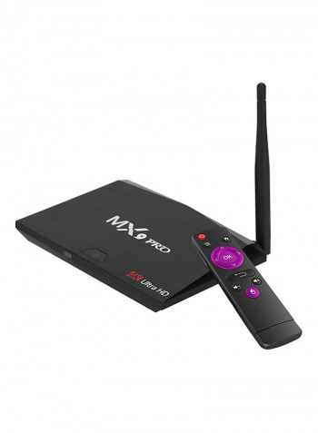 Mx9 Pro Android 7.1 TV Box US Plug V2927US Black