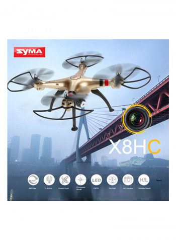 X8HC 2MP HD 2.4G Drone Combo