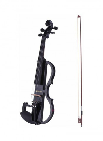 10-Piece 4/4 Electric Violin Fiddle Set