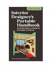 Interior Designer's Portable Handbook: First-Step Rules Of Thumb For The Design Of Interiors Paperback reviews Interior Designer's Portable Handbook: First-Step Rules Of Thumb For The Design Of Interiors Paperback