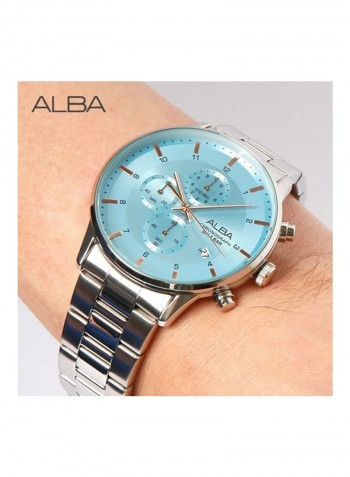 Men's Watch Band 50M Water Resistant Stainless Steel Analog Am3763X1
