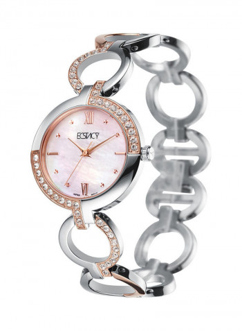 Women's Stainless Steel Strap Analog Wrist Watch