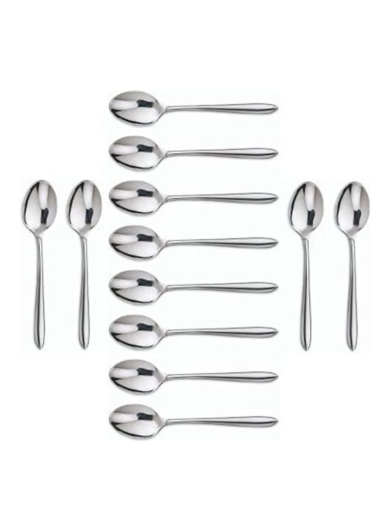 12-Piece Spoon Set Silver