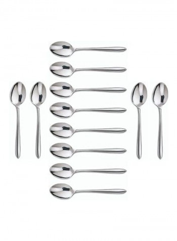 12-Piece Spoon Set Silver