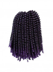 2-Piece Spring Twist Natural Hair Extension Purple