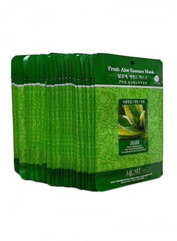 30-Piece Aloe Essence Face Mask