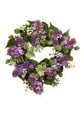 Hanel Lilac Wreath Green/Purple/White 20inch reviews Hanel Lilac Wreath Green/Purple/White 20inch