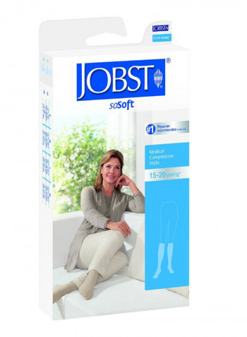 Knee High Closed Toe Compression Socks