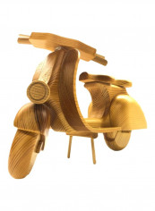 Handmade Wooden Scooter Beige 30x16x10centimeter reviews Handmade Wooden Scooter Beige 30x16x10centimeter
