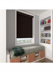 Single Comfort Window Blind Brown 160x150cm