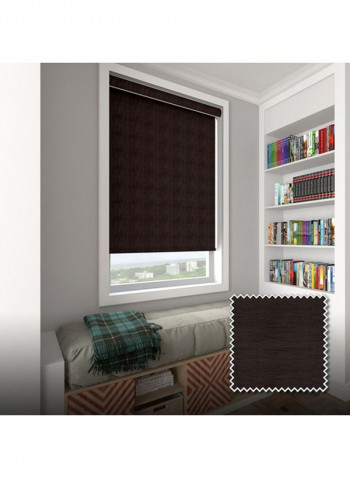 Single Comfort Window Blind Brown 160x150cm