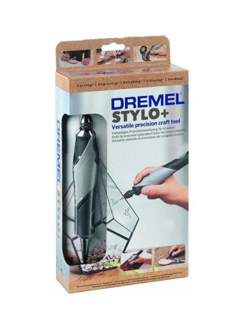 Stylo Plus Rotary Tool Set Grey/Black 329x63x169centimeter