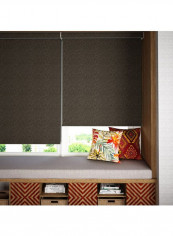 Single Mist Roller Blackout Window Shade Grey 200x120cm