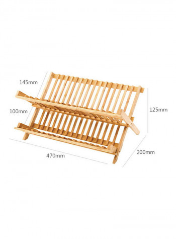 Camping Folding Dish Rack 50 x 30 x 30سم