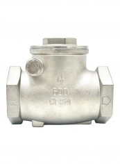 Stainless Steel Check Valve Silver