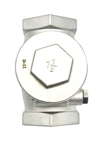 Stainless Steel Check Valve Silver