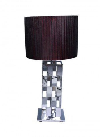 Decorative Table Lamp Chrome/Brown/Silver 400x700millimeter