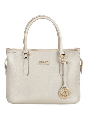 Tote Bag With Pouch Gold