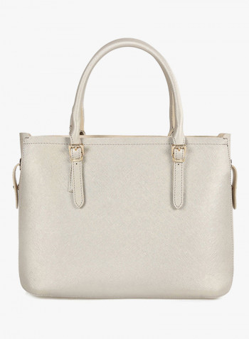 Tote Bag With Pouch Gold