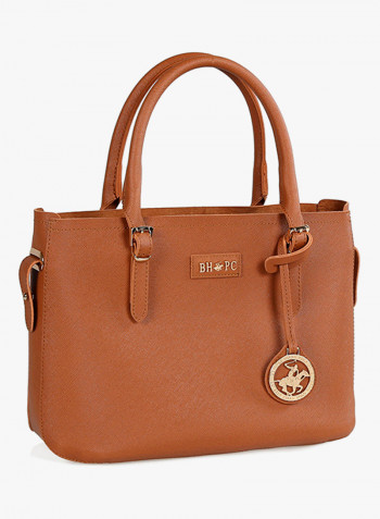 Tote Bag With Pouch Tan