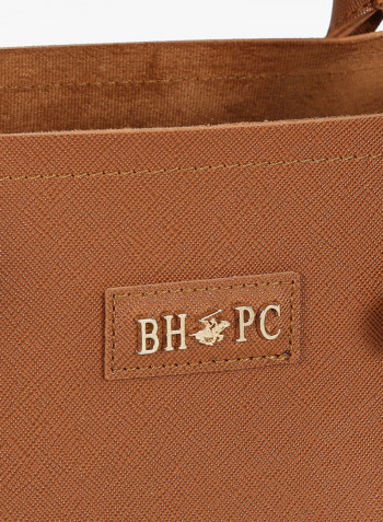 Tote Bag With Pouch Tan